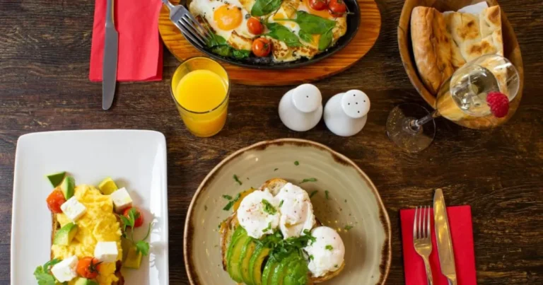 Greek yogurt bowl with fruits, nuts, and seeds, a perfect High-Protein Breakfast option.